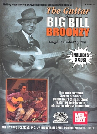 The Guitar of Big Bill Broonzy (+3 CD's) Mann, Woody, Ed 