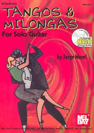Tangos and Milongas (+CD) for solo guitar