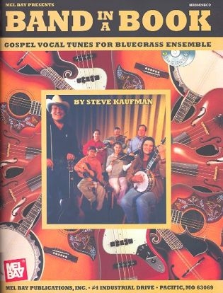 Band in a Book (+2CD's): gospel vocal tunes for bluegrass ensemble score+parts