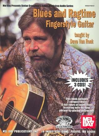 Blues and Ragtime Fingerstyle Guitar (+ 3 CD's)