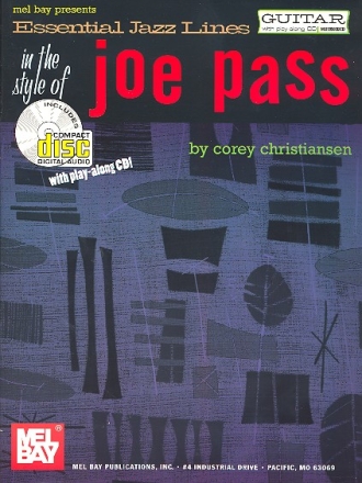 Essential Jazz Lines in the Style of Joe Pass (+CD): for guitar
