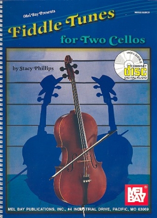 Fiddle Tunes (+CD): for 2 cellos score