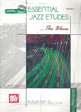 Essential Jazz Etudes - The Blues (+CD) - for bass/trombone