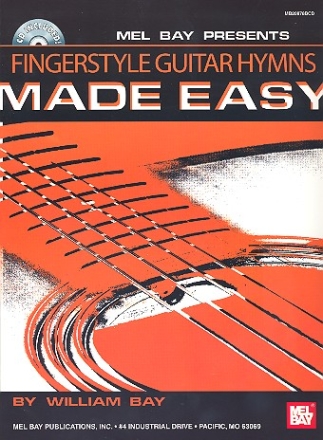 Fingerstyle Guitar Hymns made easy (+CD): for guitar/tab (with texts)