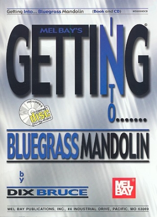 Getting into Bluegrass Mandolin (+CD) for mandolin/tab