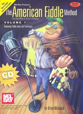 The American Fiddle Method vol.1 (+DVD +CD): for violin