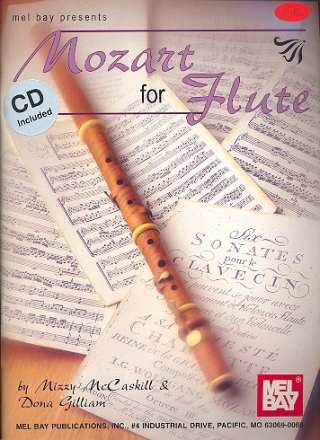 Mozart for Flute (+CD)  for Flute and Piano Gilliam, Dona, Ed