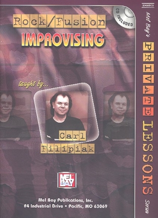 Rock/Fusion Improvising (+CD): for guitar/tab