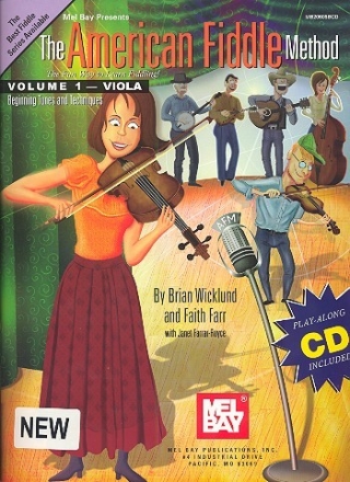 The American Fiddle Method vol.1 (+CD) for viola