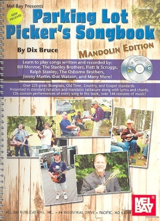 Parking Lot Picker's Songbook (+2 CD's): for mandolin
