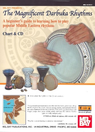 The magnificant Darbuka Rhythms Chart (+CD)