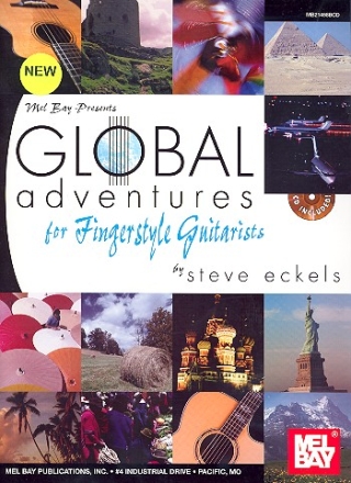 Global Adventures for Fingerstyle Guitarists (+CD) for guitar/tab