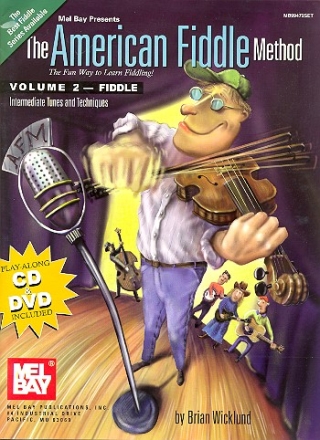 The American Fiddle Method vol.2 (+DVD +CD): for violin