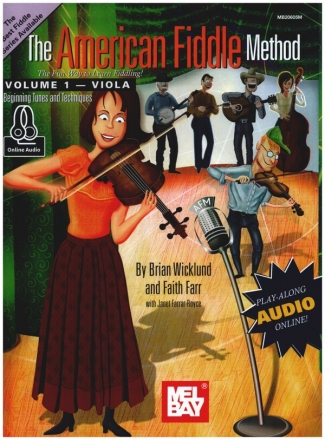The American Fiddle Method vol.1 (+Online Audio) for viola