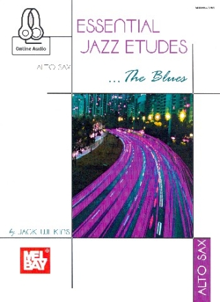 Essential Jazz Etudes - The Blues (+Audio online) for alto saxophone