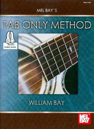 Tab only Method (+Online Audio) for guitar in tablature