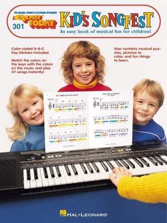 Kid's Songfest Klavier Buch
