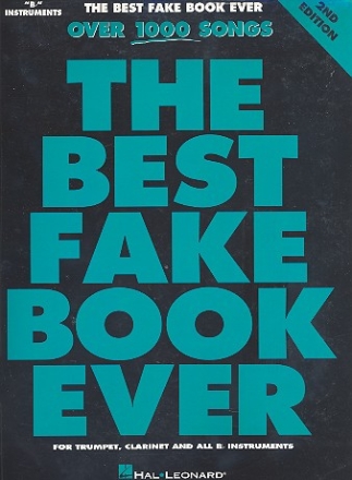 The best Fake Book ever: Songbook Bb-Edition