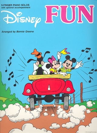 Disney Fun: for easy piano (with optional teacher accompaniment)