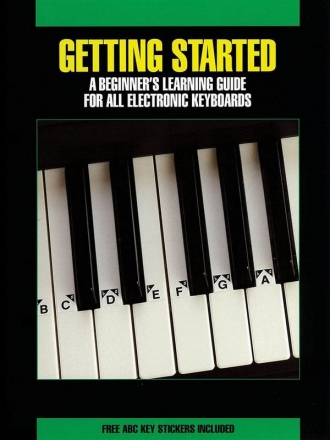 Getting Started for All Electronic Keyboards Piano, Keyboard Buch