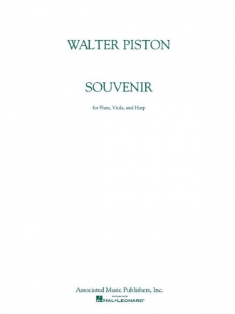 SOUVENIR FOR FLUTE, VIOL AND HARP PARTS