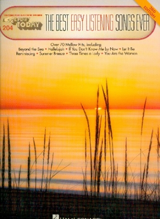 The best Easy Listening Songs ever: for keyboard (organ/piano) EZ play today vol.204