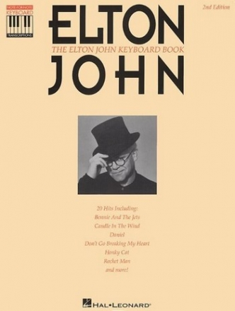 The Elton John Keyboard Book (2nd edition) songbook pino/vocal/guitar/ Rock Score