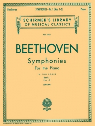 Symphonies Vol. 1 Nos.1-5 for piano