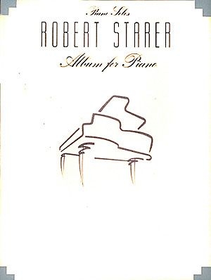 Robert Starer - Album for Piano Klavier Buch