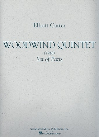 Woodwind Quintet for flute, oboe, clarinet, bassoon and horn parts