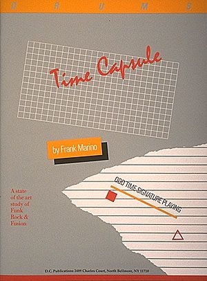 Frank Marino, Time Capsules Schlagzeug Buch