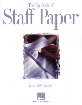 The Big Book of Staff Paper  Buch