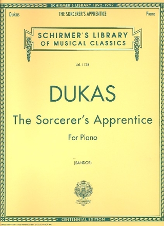 The Sorcerer's Apprentice for piano