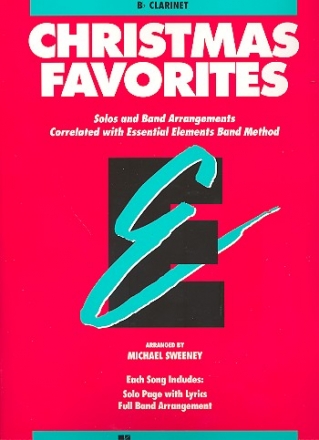 Christmas Favorites for concert band clarinet