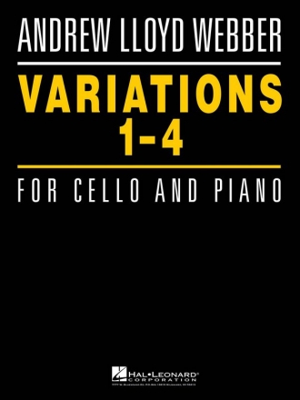 Variations 1-4 for Cello and Piano Cello und Klavier Buch