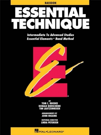Essential Technique Original Series Fagott Buch