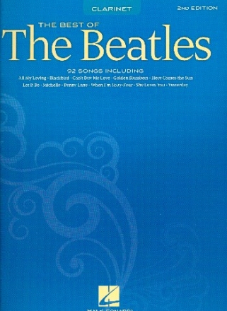 The best of the Beatles: 92 songs for clarinet solo