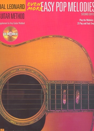 Even more easy Pop Melodies (+CD): for guitar