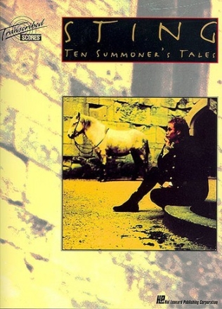 STING: TEN SUMMONER'S TALES SONGBOOK FOR TRANSCRIBED SCORES