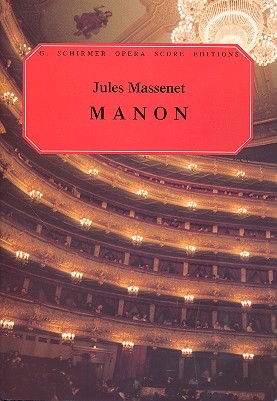 Manon vocal score (en/frz)