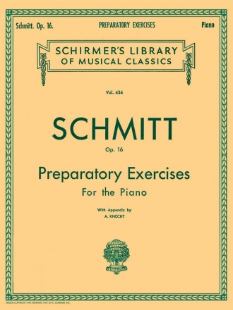 Preparatory Exercises op.16 for piano
