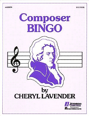 Cheryl Lavender, Composer Bingo  Geschenk