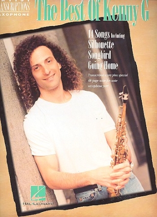 The Best of Kenny G transcribed score and special saxophone part