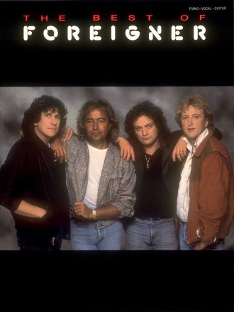 The Best of Foreigner Piano, Vocal and Guitar Buch