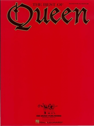 The Best of Queen: piano/vocal/guitar songbook