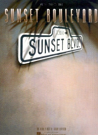 Sunset Boulevard Vocal Selections songbook piano/vocal/guitar