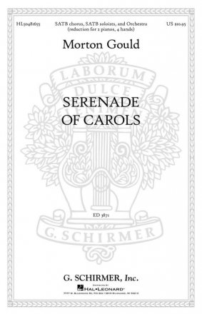 M Gould, Serenade Of Carols Chor Chorpartitur