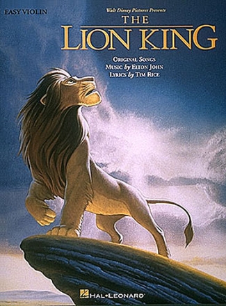 The Lion King: for easy violin Songbook