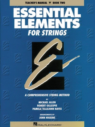 Essential Elements for Strings Book 2 - Teacher's Teacher's Manual Buch