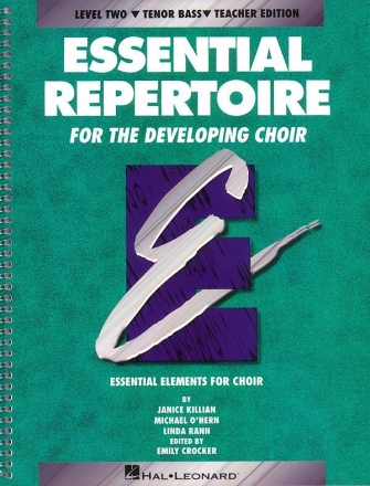 Janice Killian_Linda Rann_Michael O'Hern, Essential Repertoire for the Chor Buch